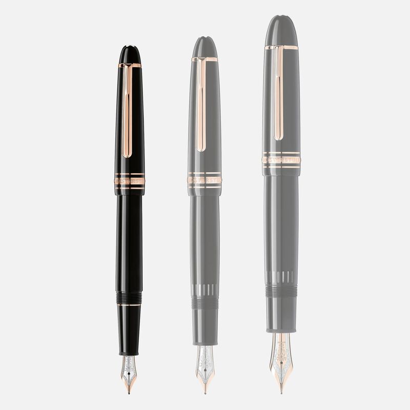 Montblanc Meisterstück Red Gold Fountain Pen 145 image number 3